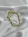 PULSERA LAZO LATON LARGO 15CM / ESPESOR 4MM (UNIDAD)