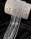 CRISTAL CHECO ROMBO 4MM (MAZO X 10 SARTAS/ SARTA X80UND)