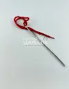 AGUJA PASA CORDON 20CM (PQT X 12 UND)
