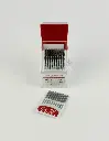 AGUJA INDUSTRIAL CAÑON GRUESO (CAJA X 10 BLISTER)