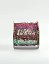 LENTEJUELA CONCAVA TRANSPARENTE 6MM (ROLLO X 72 YDS)