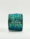 LENTEJUELA CONCAVA TRANSPARENTE 6MM (ROLLO X 100 YDS)