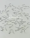 ALFILER ANZUELO PARA ZARCILLOS (PQT X 2500 PARES)