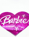 APLICACION PLANCHA. CORAZON BARBIE 22X18CM (PQT X 10 UND)
