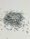 LENTEJUELA SUELTA MINI OSO 4MM (PQT X 250GRS)