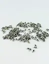 TERMINAL PARA CADENA BOLITA HIERRO 2.0MM (PQT X 1000 UND)