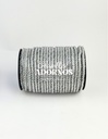 CORDON TRENZADO LUREX 6MM (ROLLO X 50 YDS)
