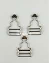 HEBILLA OVEROL 3.5X5.5CM (PAQUETE X 250UNID) 