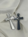 CRUZ ACRILICO JOSE GREGORIO HERNANDEZ 4.8X2.6CM (PQT X 12 UND)