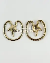 HEBILLA METALICA 4.6X4.6CM (PQT X 10 UND)