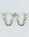 HEBILLA METALICA 5.3X4.8CM (PQT X 10 UND)