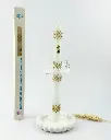 VELA DE COMUNION NIÑO DECORADA (UNIDAD) 