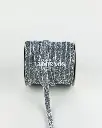 CINTA GAMUZADA LUREX 1CM (ROLLO X 50YDS)