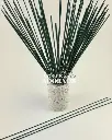 ALAMBRE FLORISTERIA FORRADO 40CM (PQT X 1KG / 220UND APROX) 